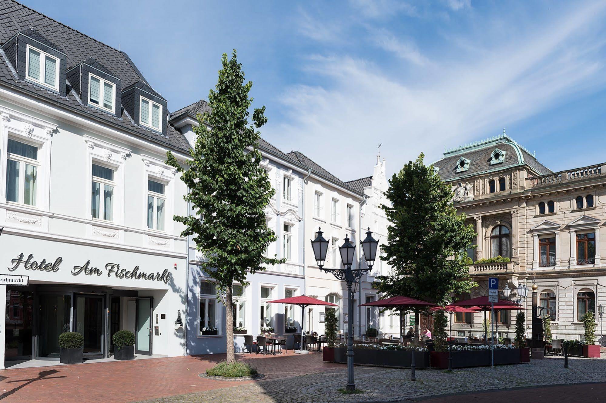 Hotel Am Fischmarkt Rheinberg Exterior photo